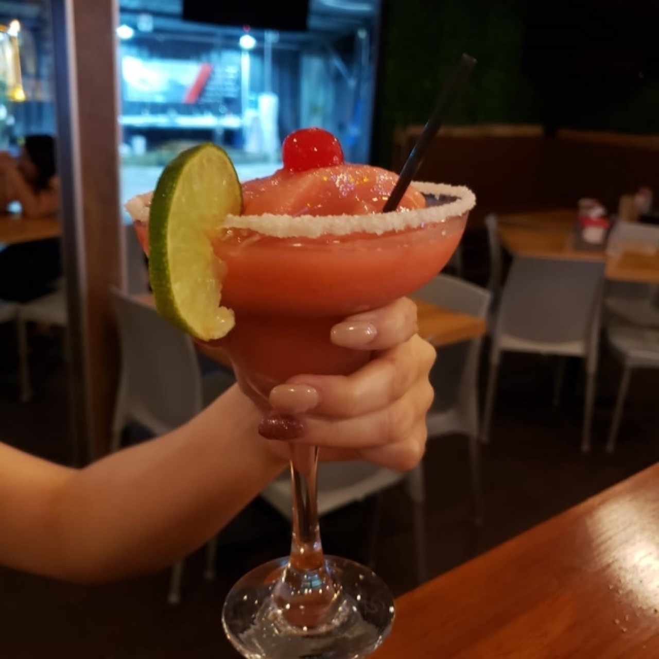 Margarita de fresa 