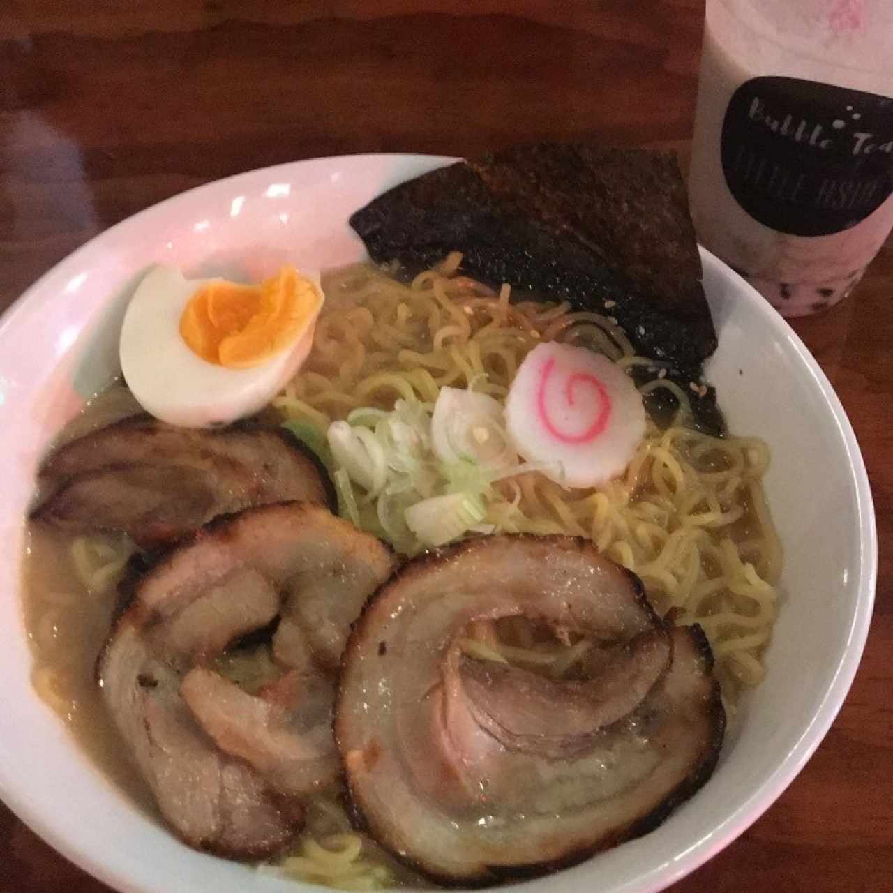 Ramen y Boba Tea de Taro