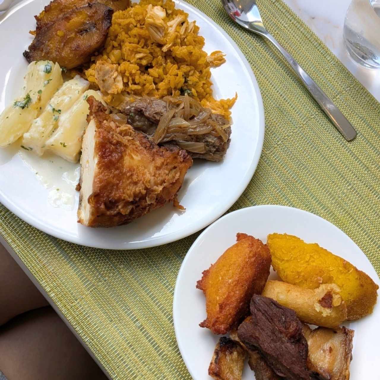 Buffet de la "fondita experience" 