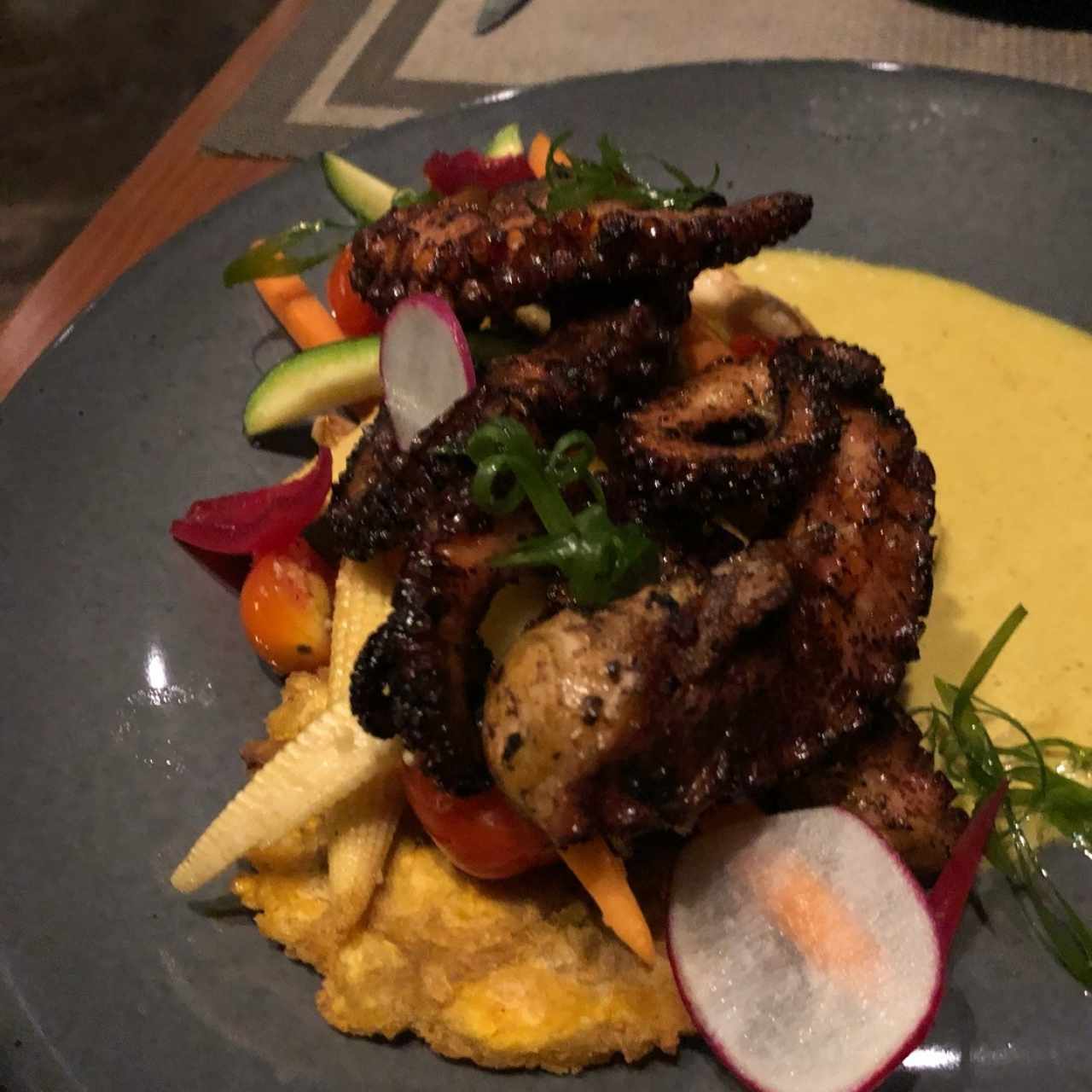 pulpo al carbón