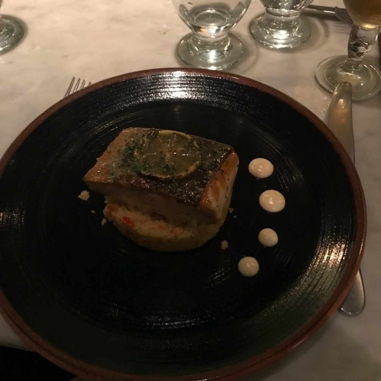 Salmon con Couscous
