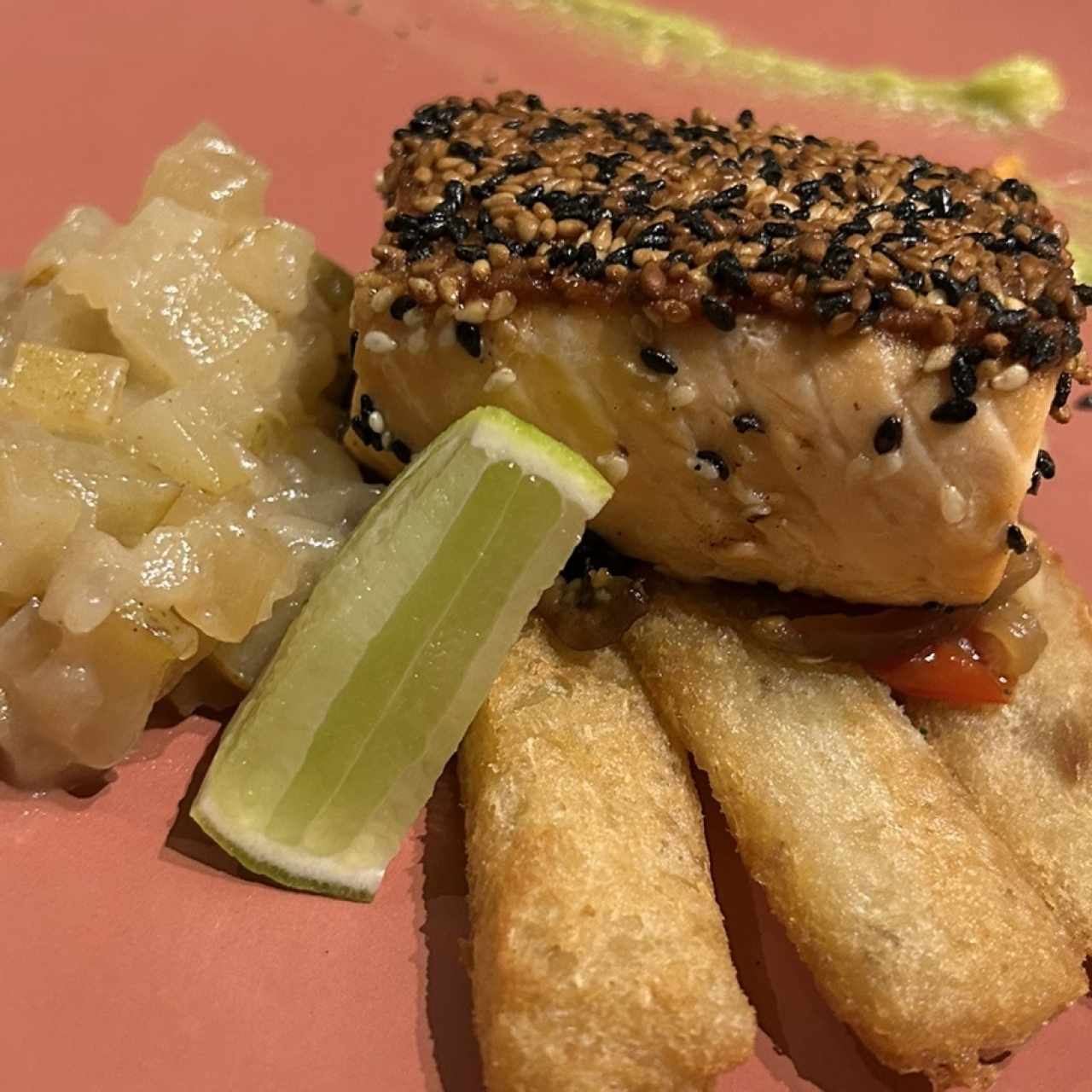 Platos Principales - Blackened Salmon