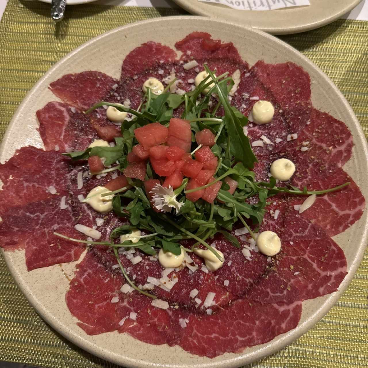 Carpaccio Camino de Cruces