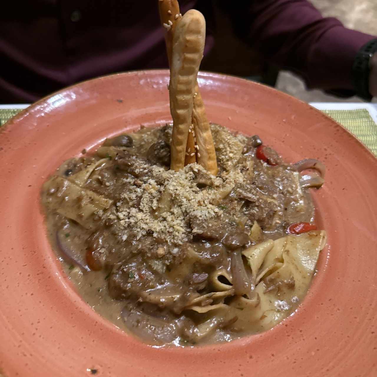 Pappardelle de cordero
