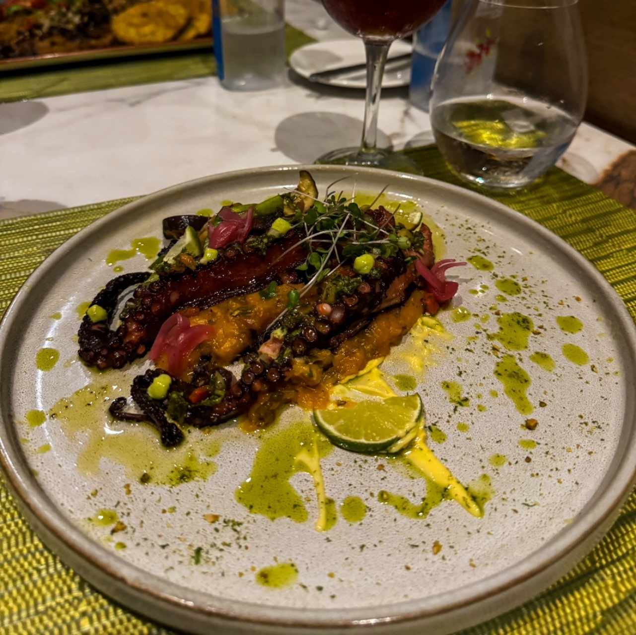 Platos Principales - Pulpo Bastimentos
