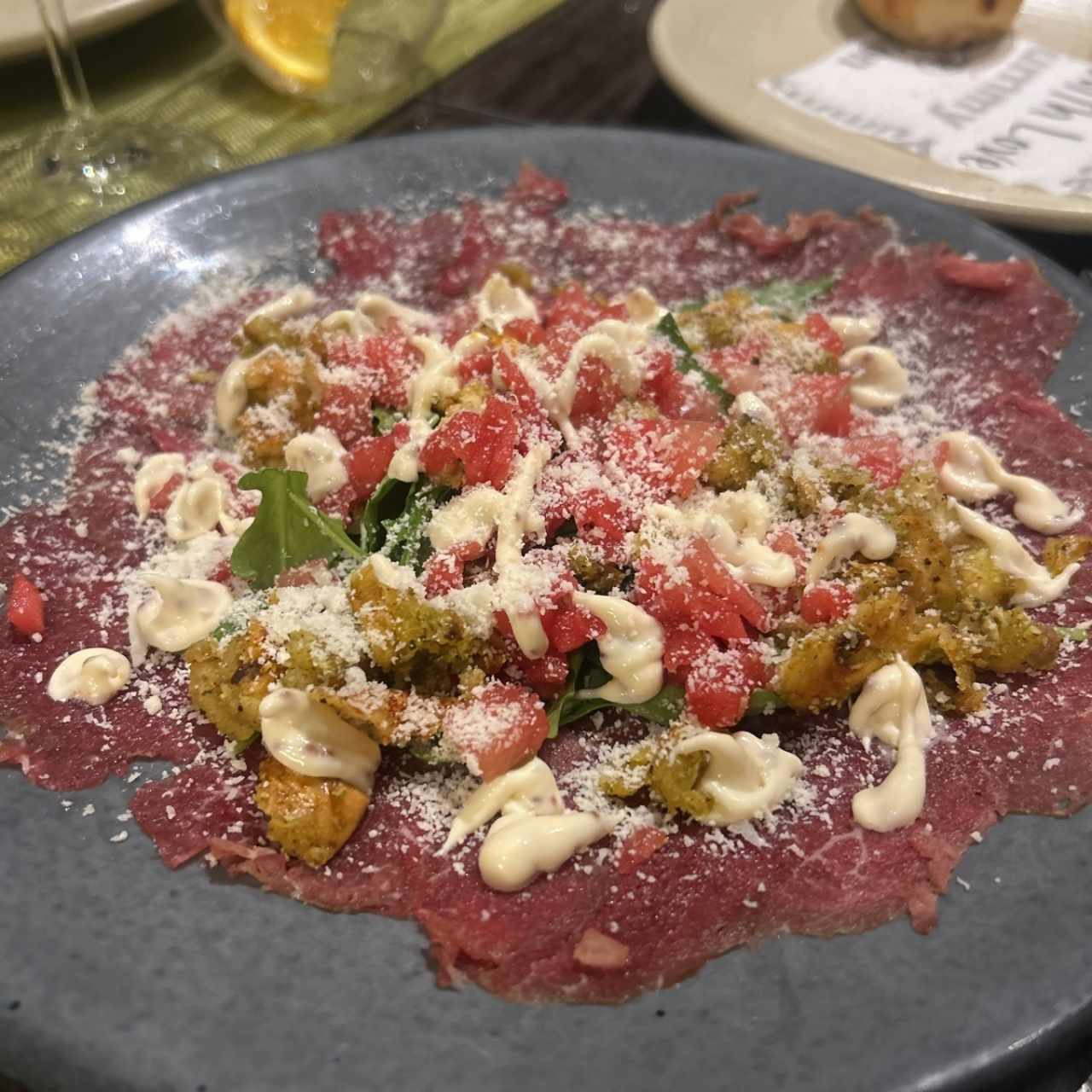 Carpaccio Camino de Cruces