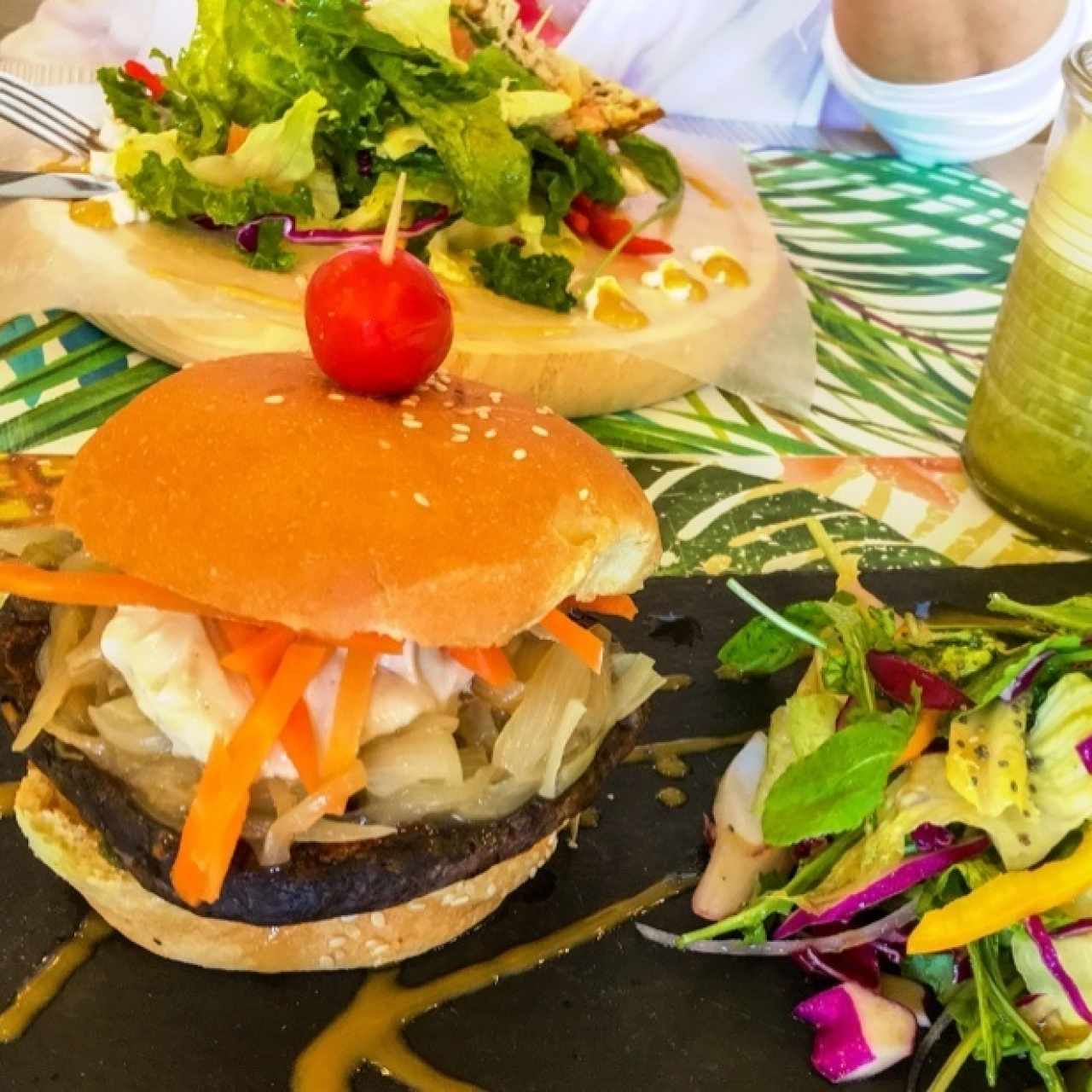 Hamburguesa Vegana