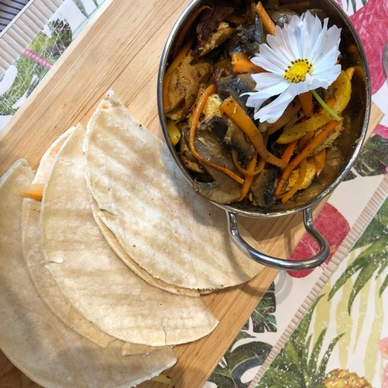 Fajitas Orientales