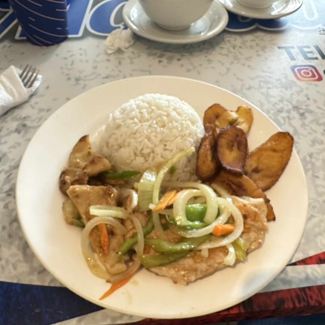 Filete de Pollo con vegetales