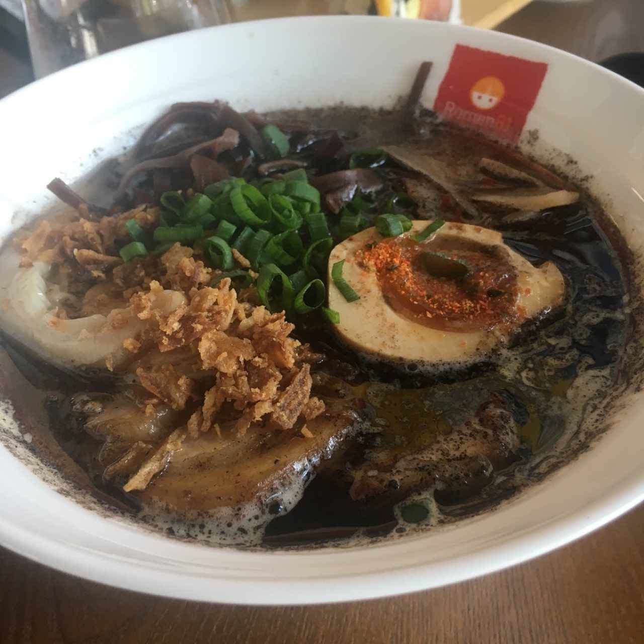 black garlic ramen