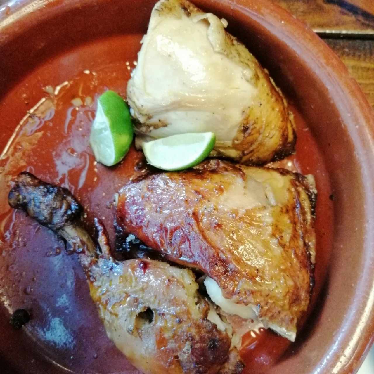 Pollito Asado - Media Porción