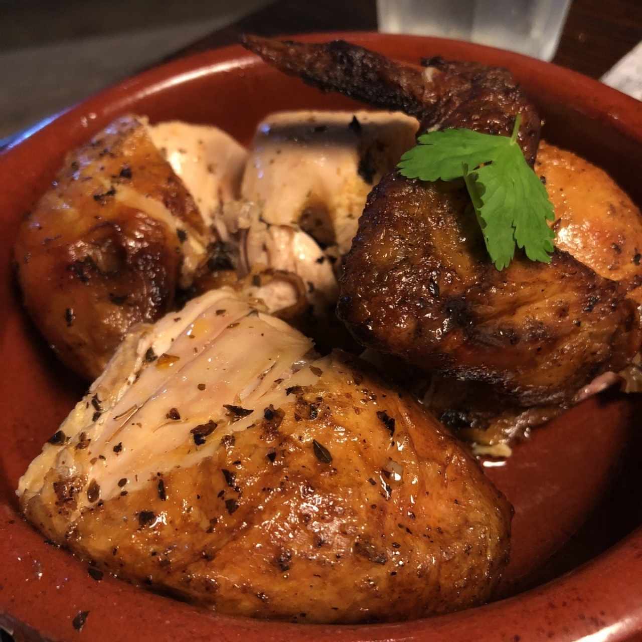 Medio Pollo Asado!