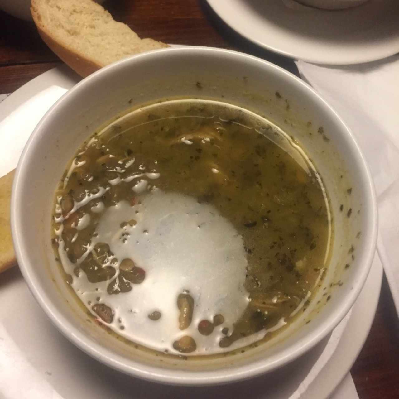 Sopas - Lentejas con pollo