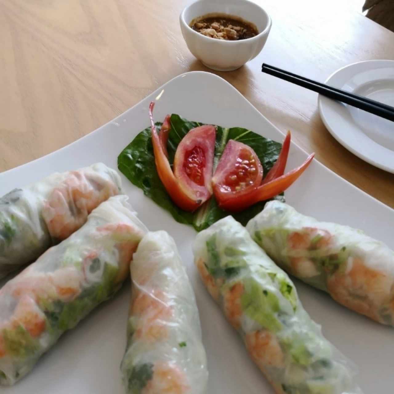 Rollitos de camarón