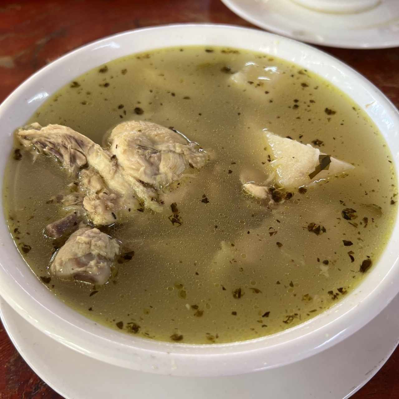 Sopa se pollo 