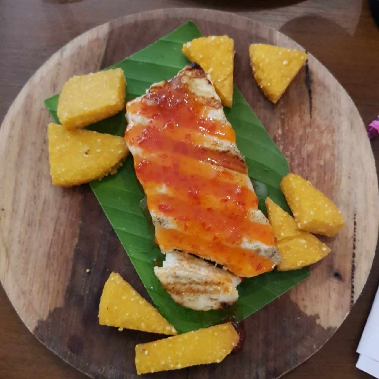 queso del país a la parrilla 