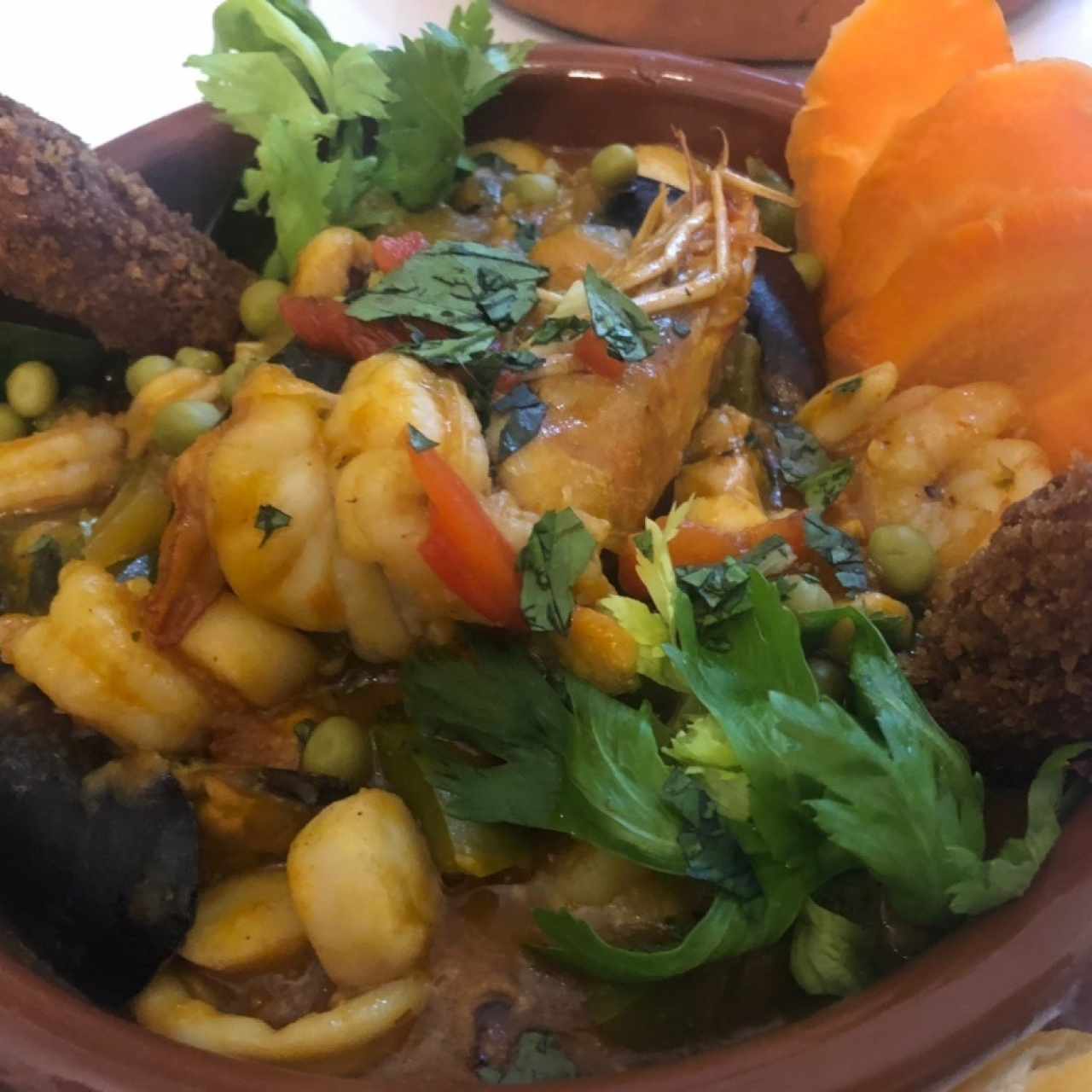 Casuela de Mariscos 