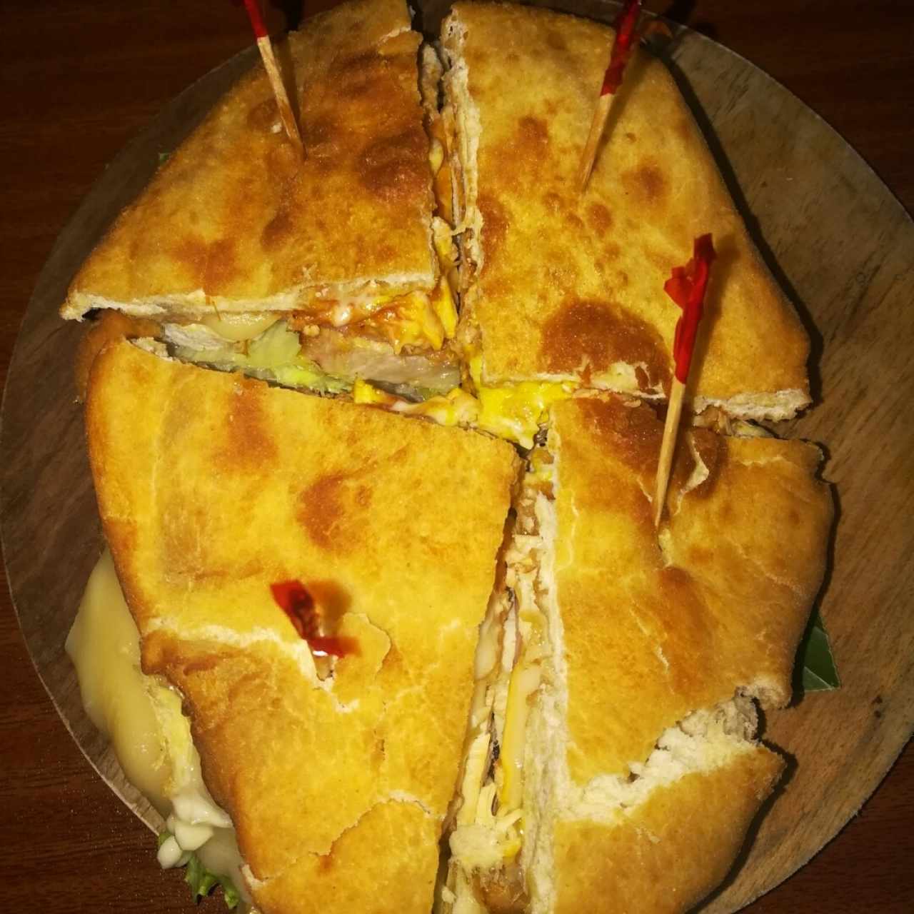 Emparedado de Hojaldre de combinación
