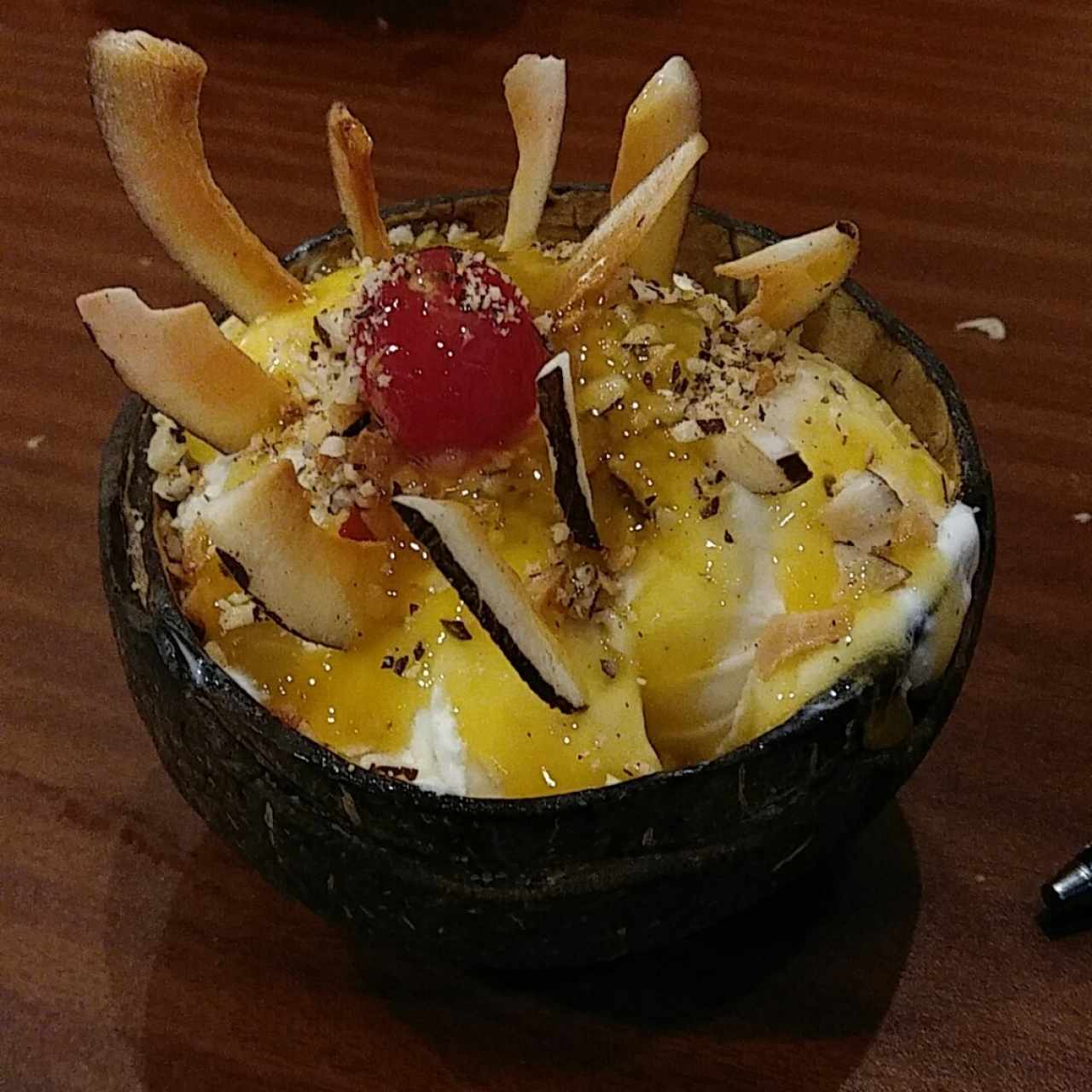 Helado de coco
