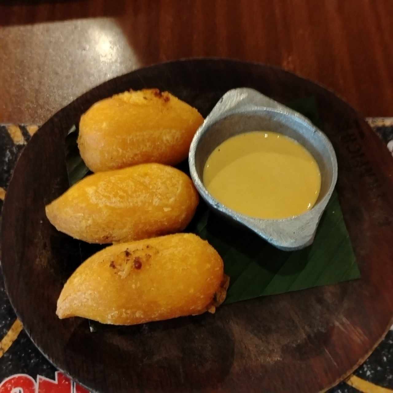 Carimañolas de chorizo tableño 