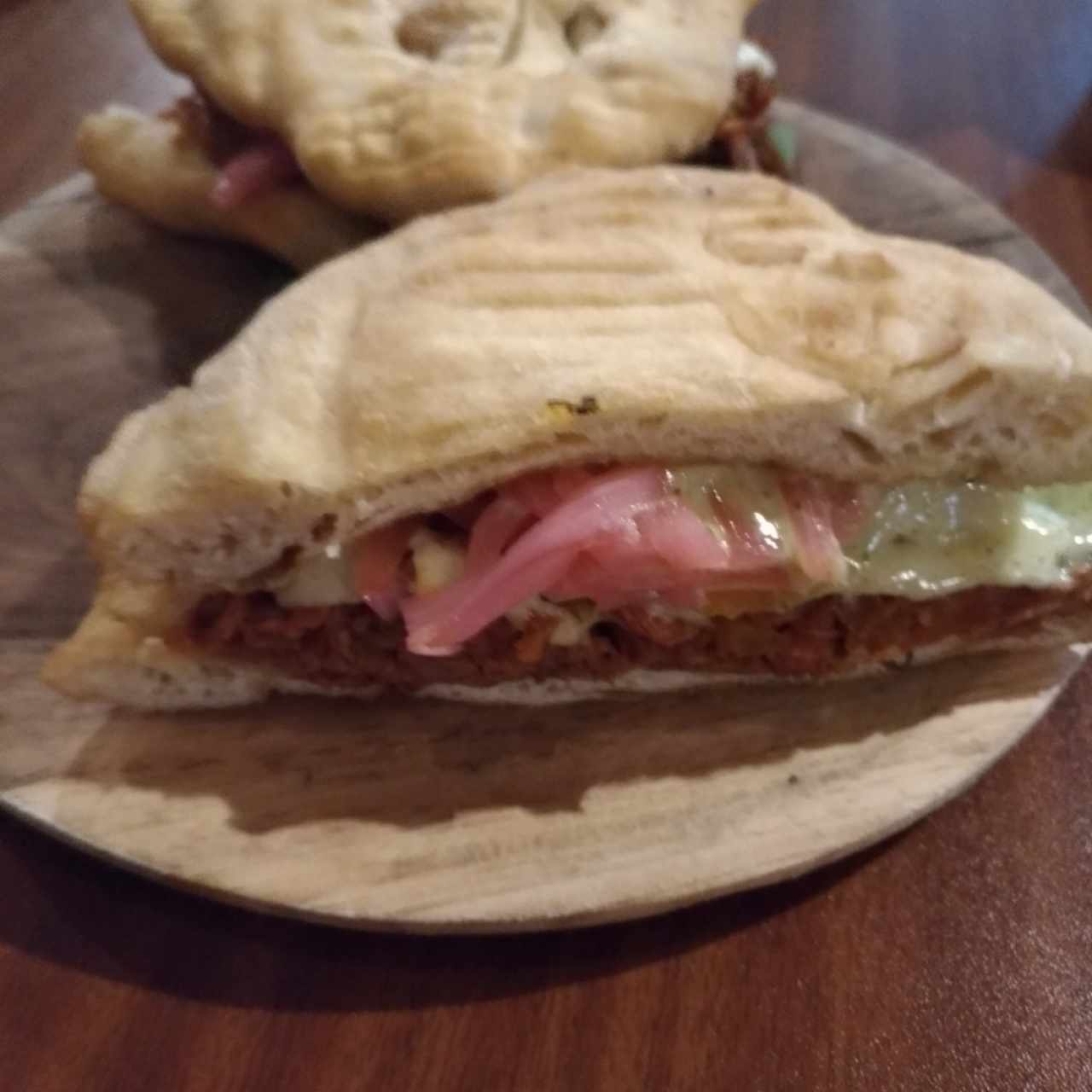 ropa vieja en hojaldre