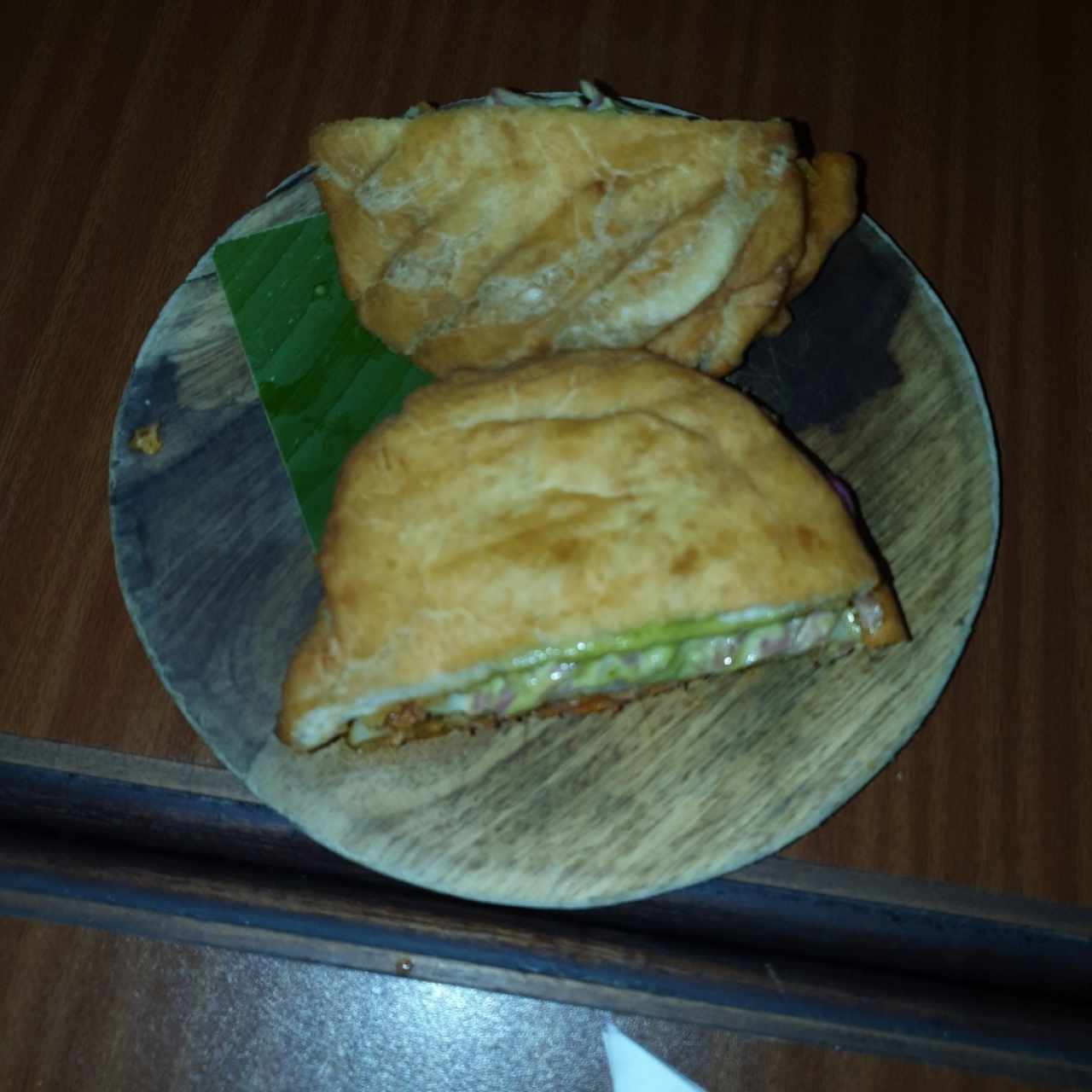 Emparedado de Pierna en Masa de Hojaldre