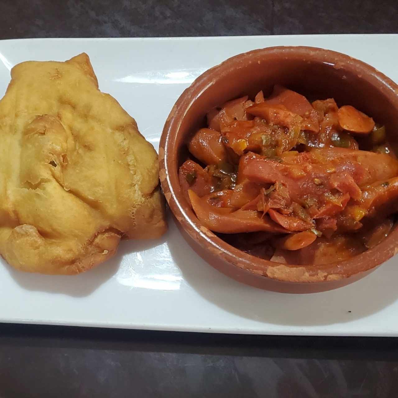 Desayuno - Salchichas Guisadas