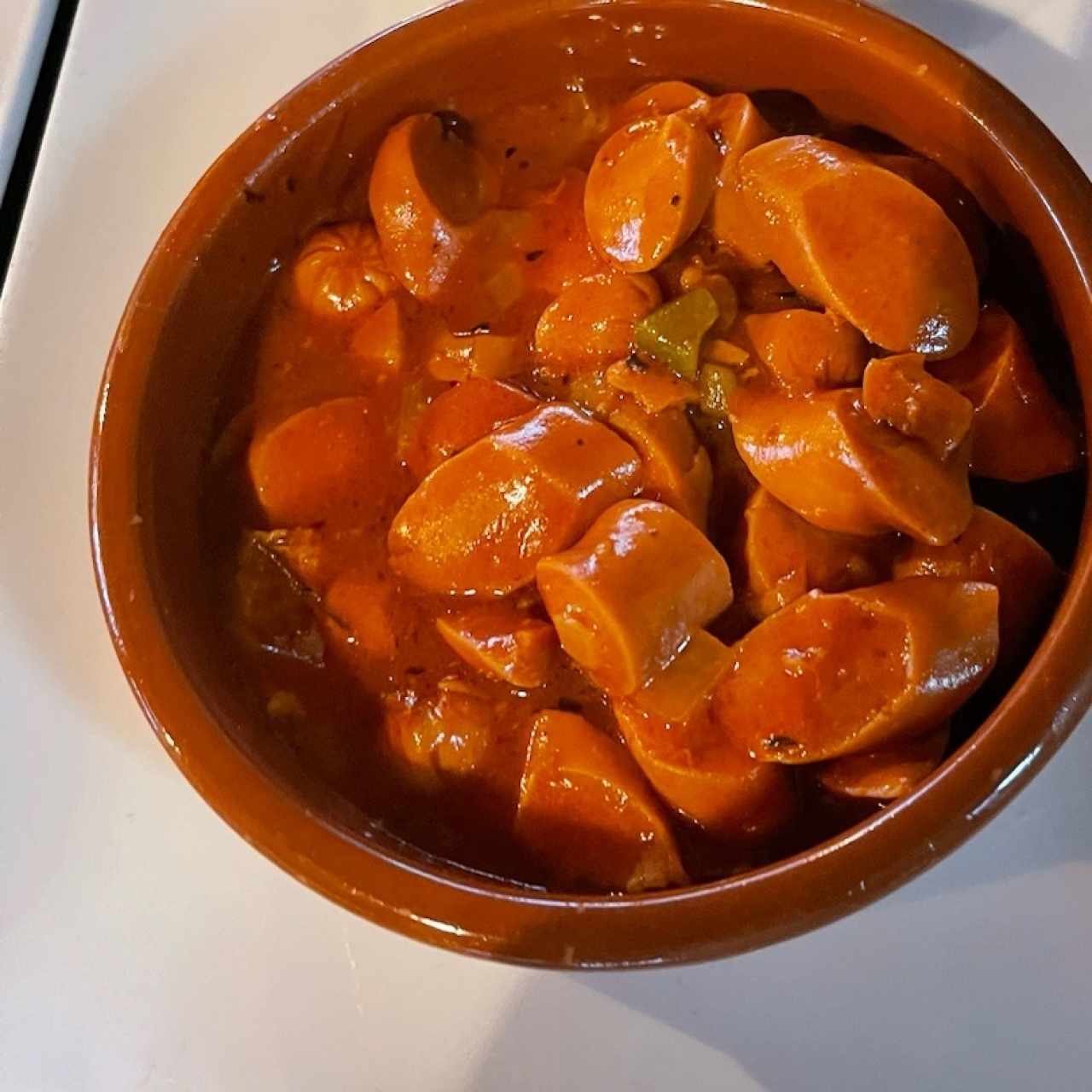 Desayuno - Salchichas Guisadas