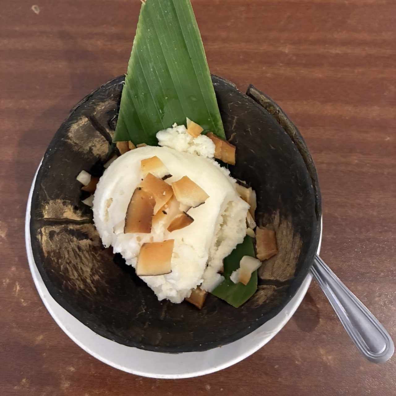 Helado de agua de pipa