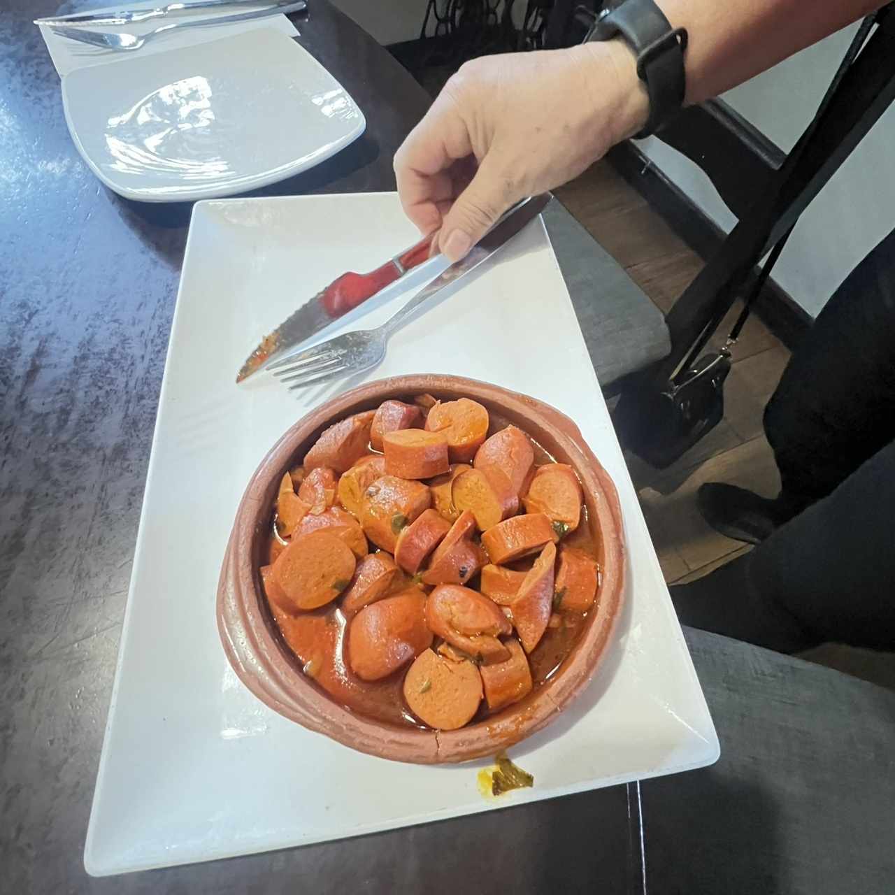 Desayuno - Salchichas Guisadas