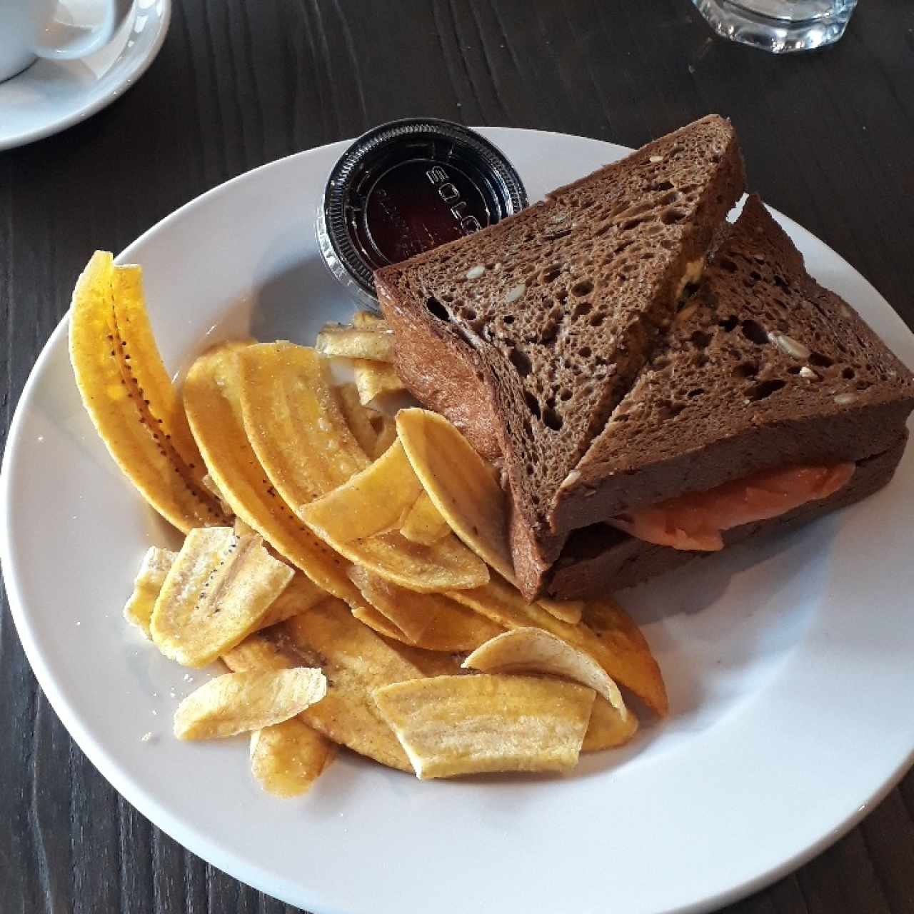 salmon sandwich