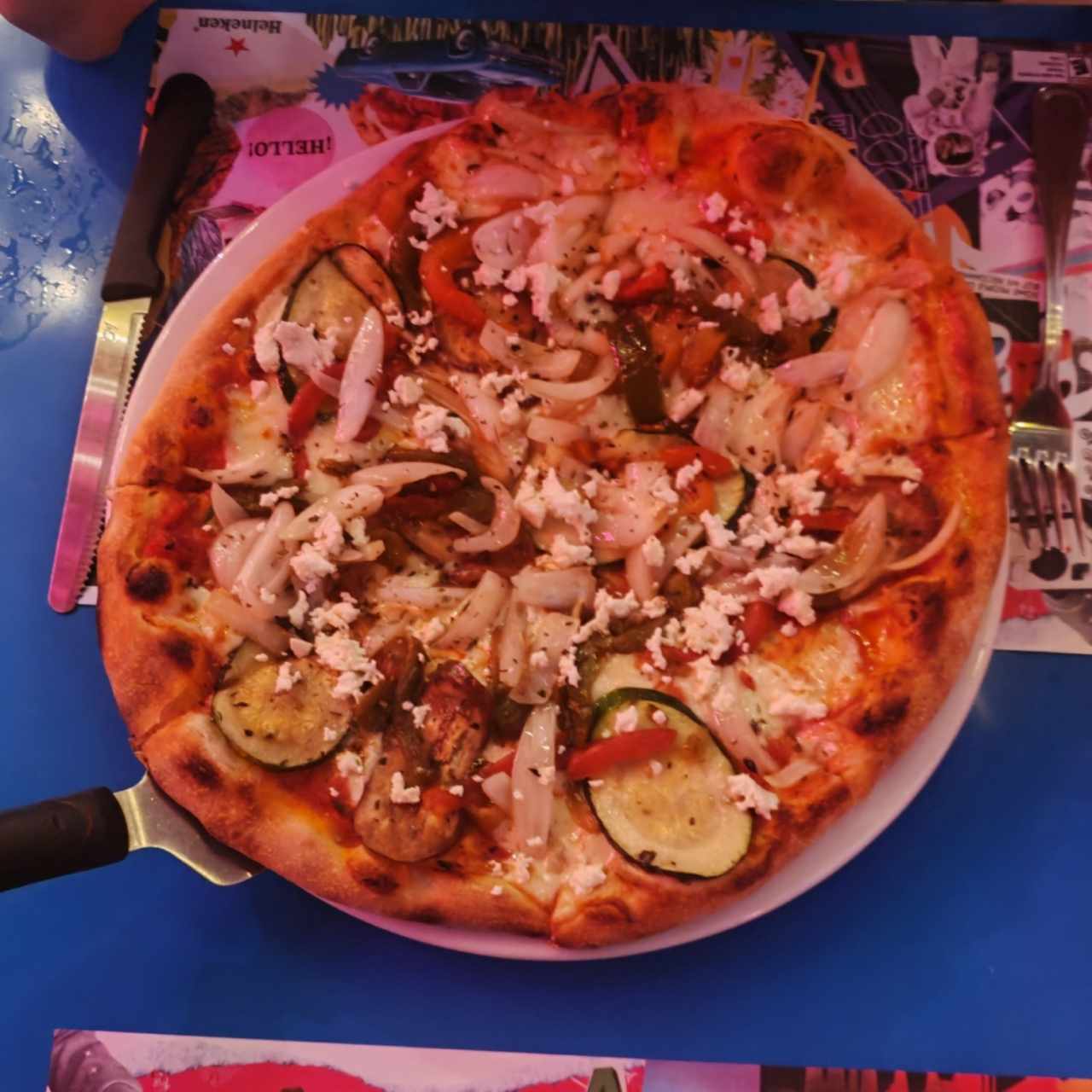 Menú Saludable - Pizza Mediterránea (9