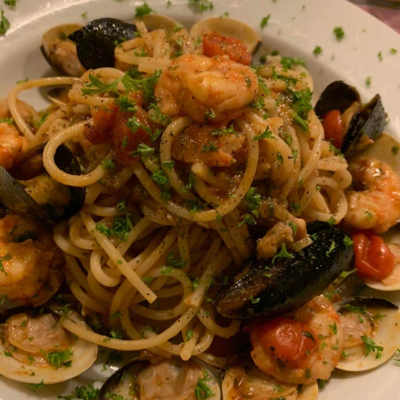 PASTA - Spaghettone Alla Pescatora