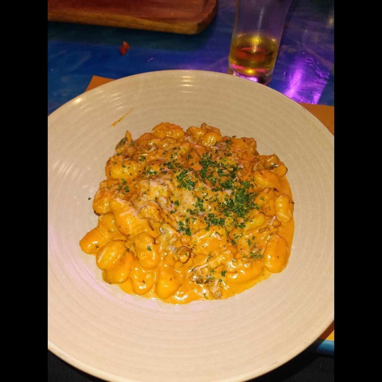 Gnocchi Salsiccia e Funghi
