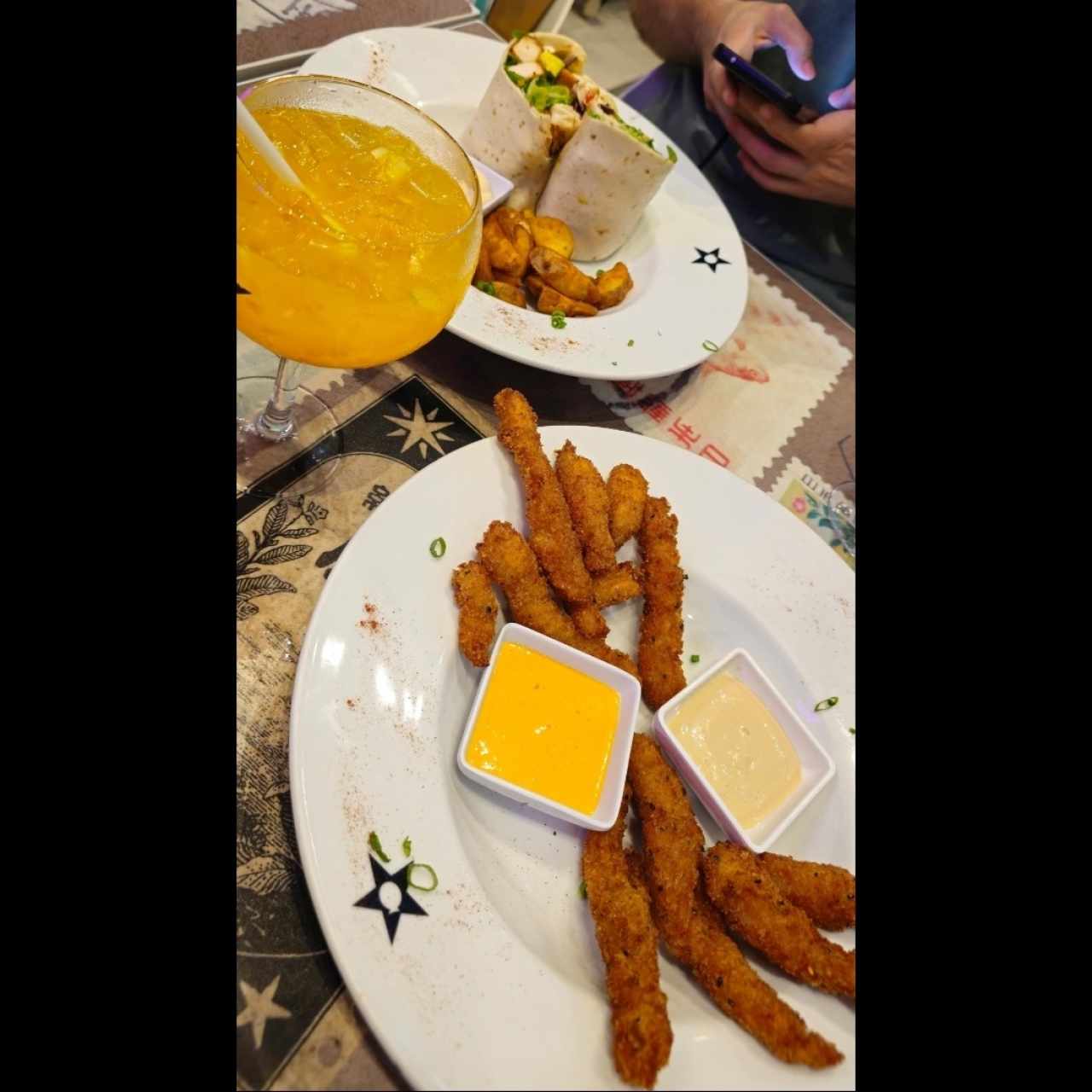 Wrap de Pollo Thai