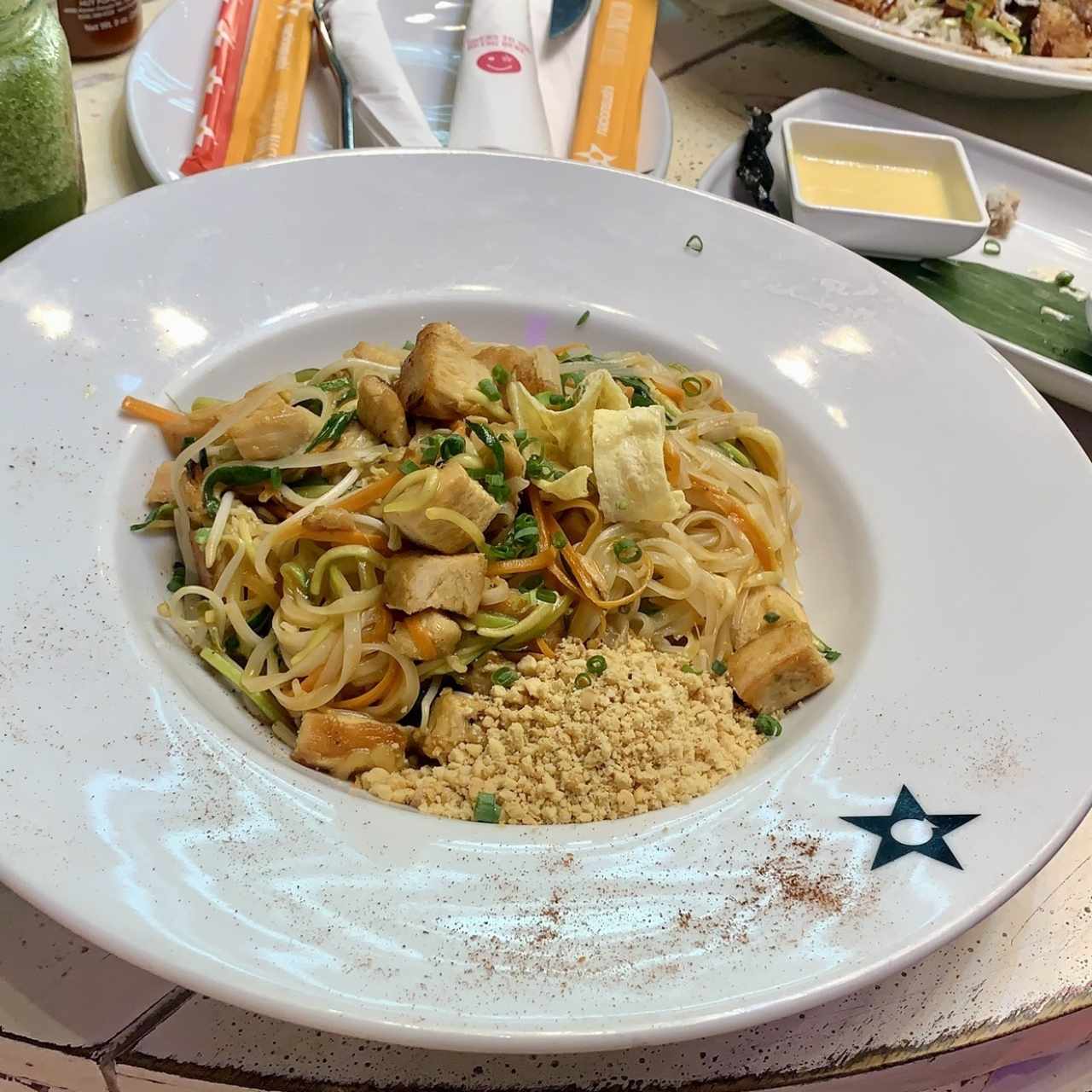 Phad Thai de Pollo