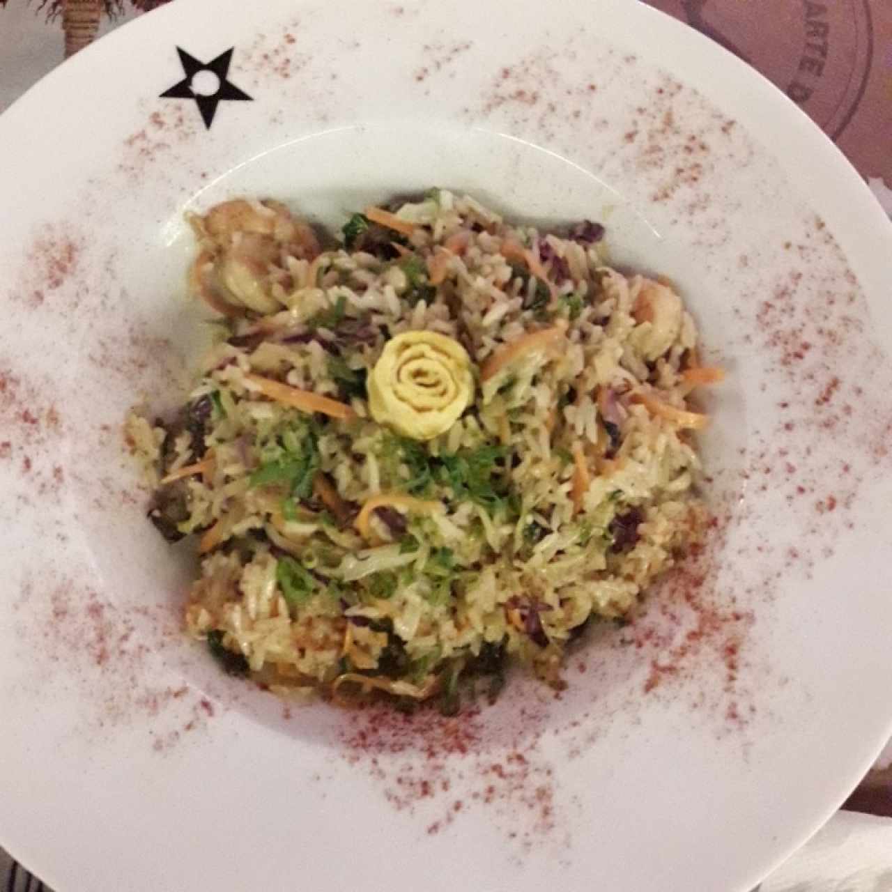 arroz combinación 