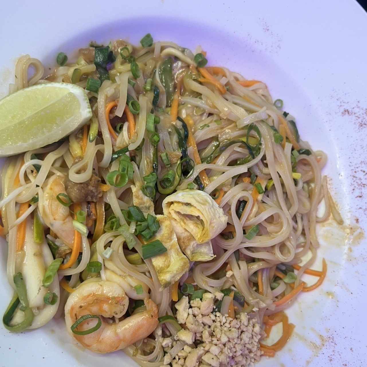 Pad Kee Mao de Mariscos