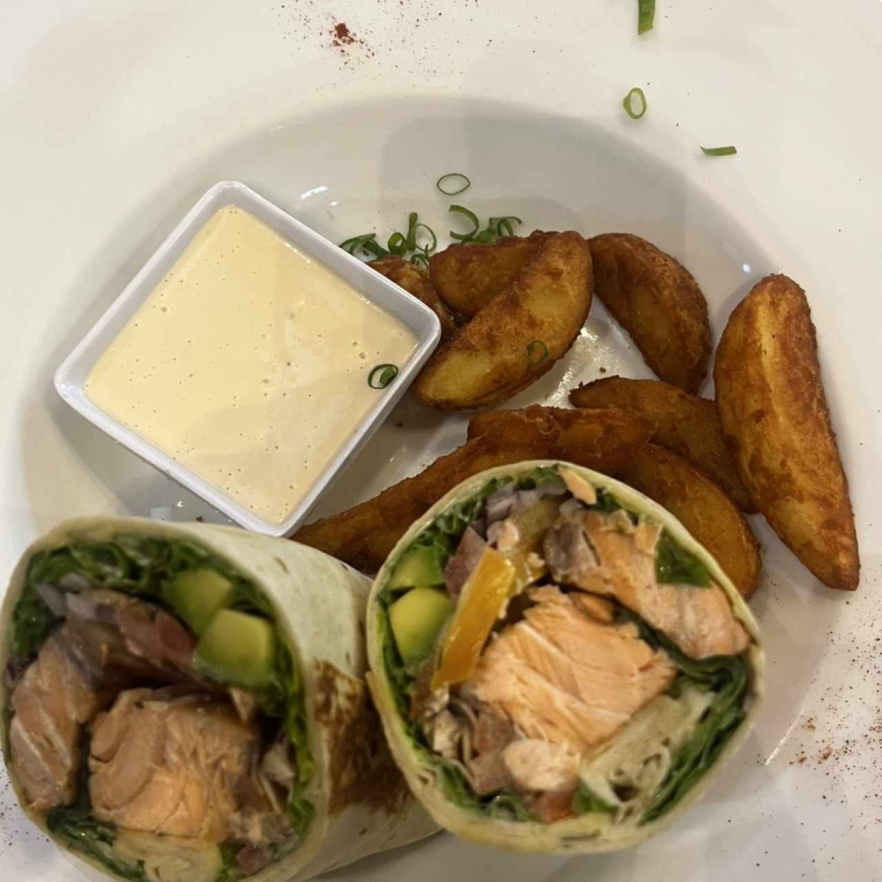 Wraps Saludables - Wrap de Salmón