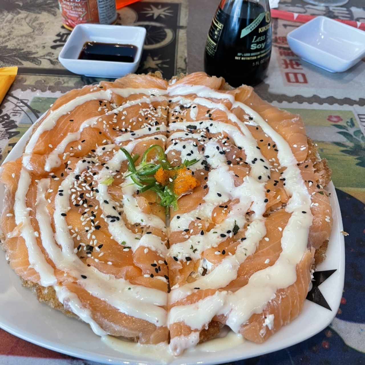 Pizza de Salmón Fresco