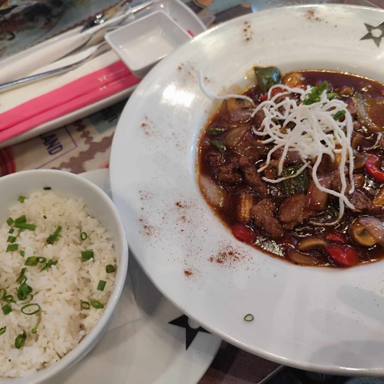Stir Fry de Filete de Res