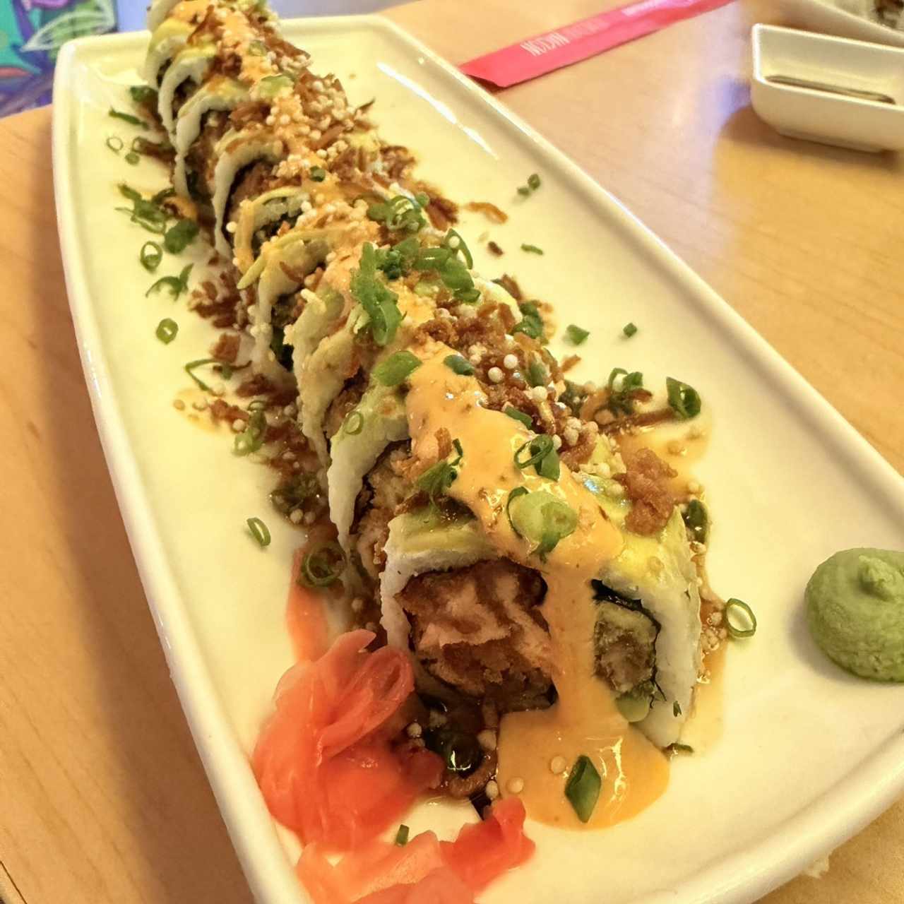 Salmon crunch