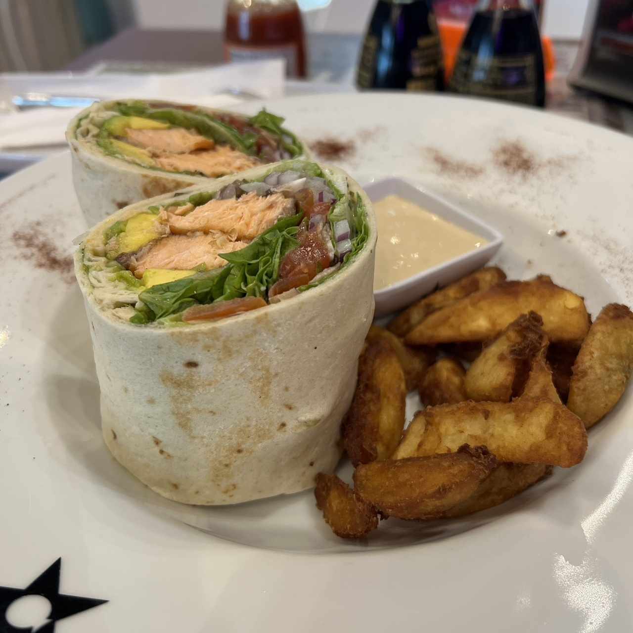Saludables Wraps - Wrap de Salmón