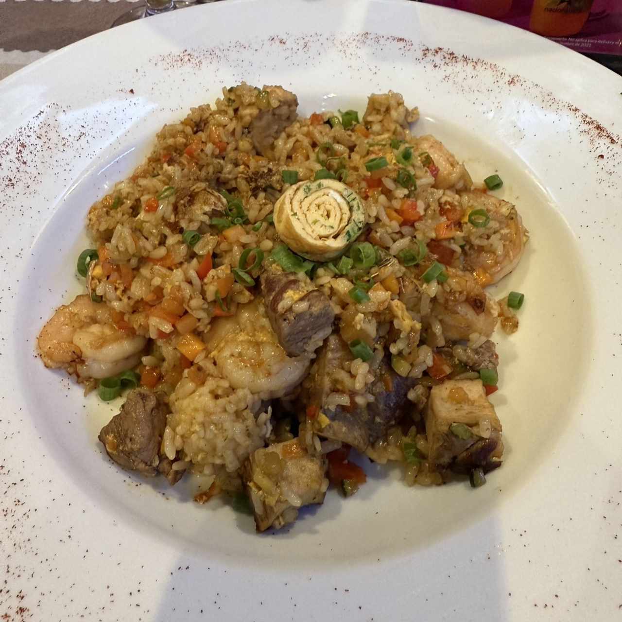 Nasi Goreng de Mariscos
