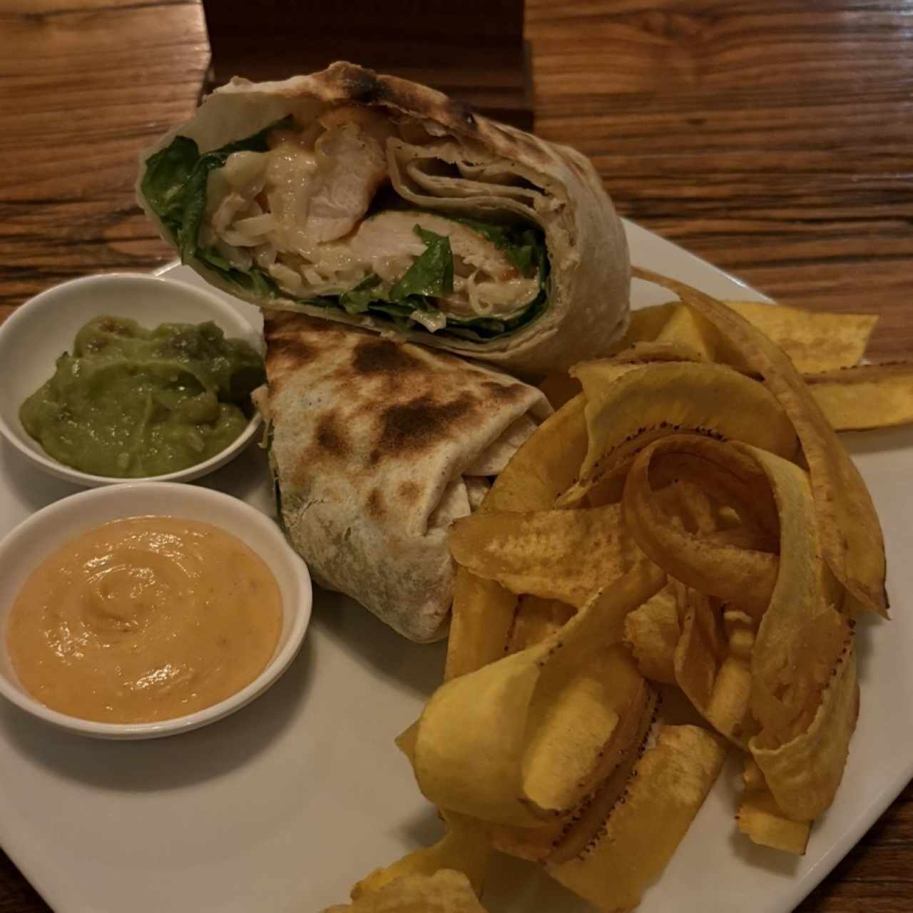 Wrap de pollo