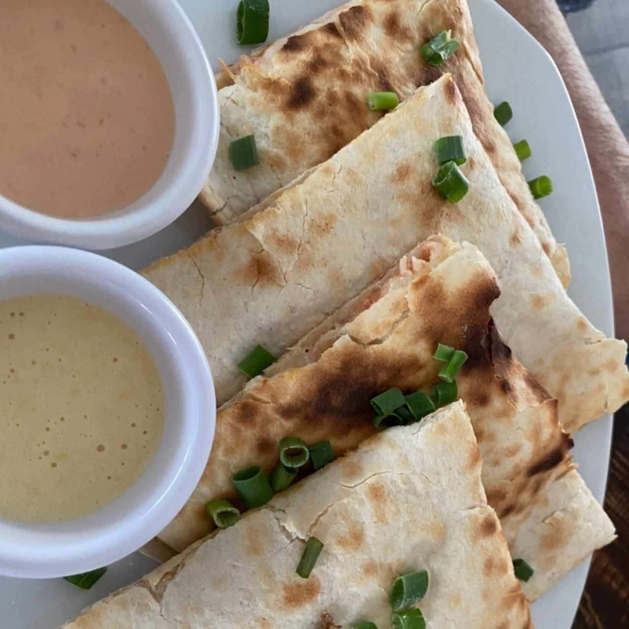 Quedadilla de pollo.  
