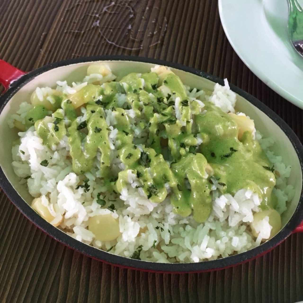 arroz con choclo