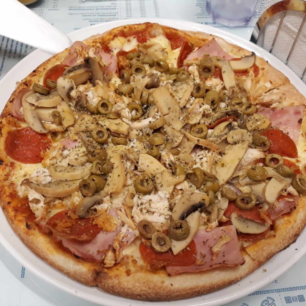 pizza de combinación