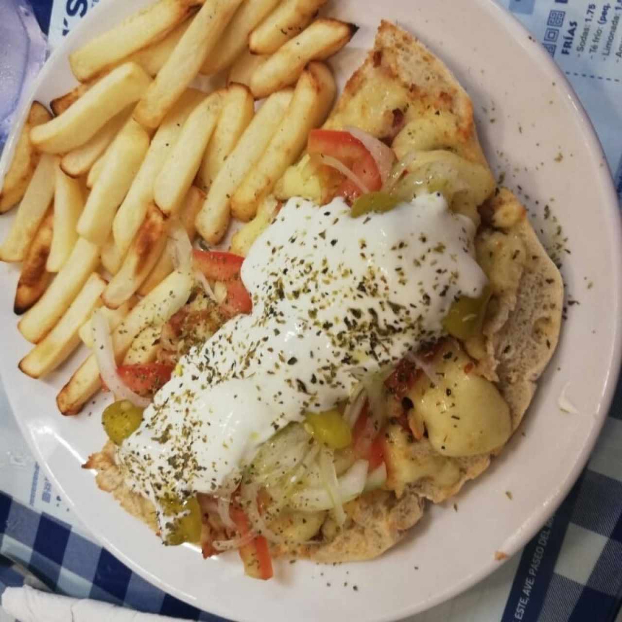 pita pantufla de pernil