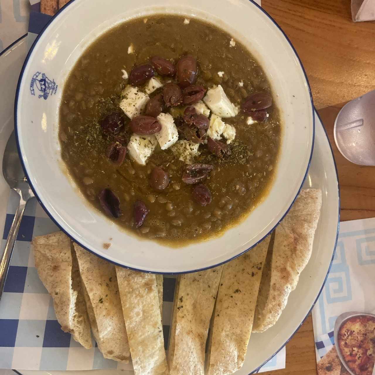 Entradas - Sopa de lentejas
